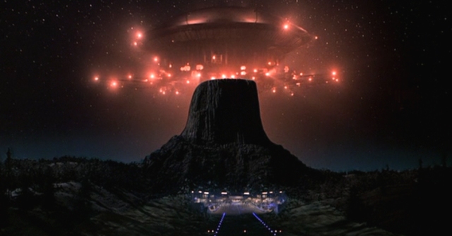 Still from Steven Spielberg's "Close Encounters of the Third Kind" (1977)